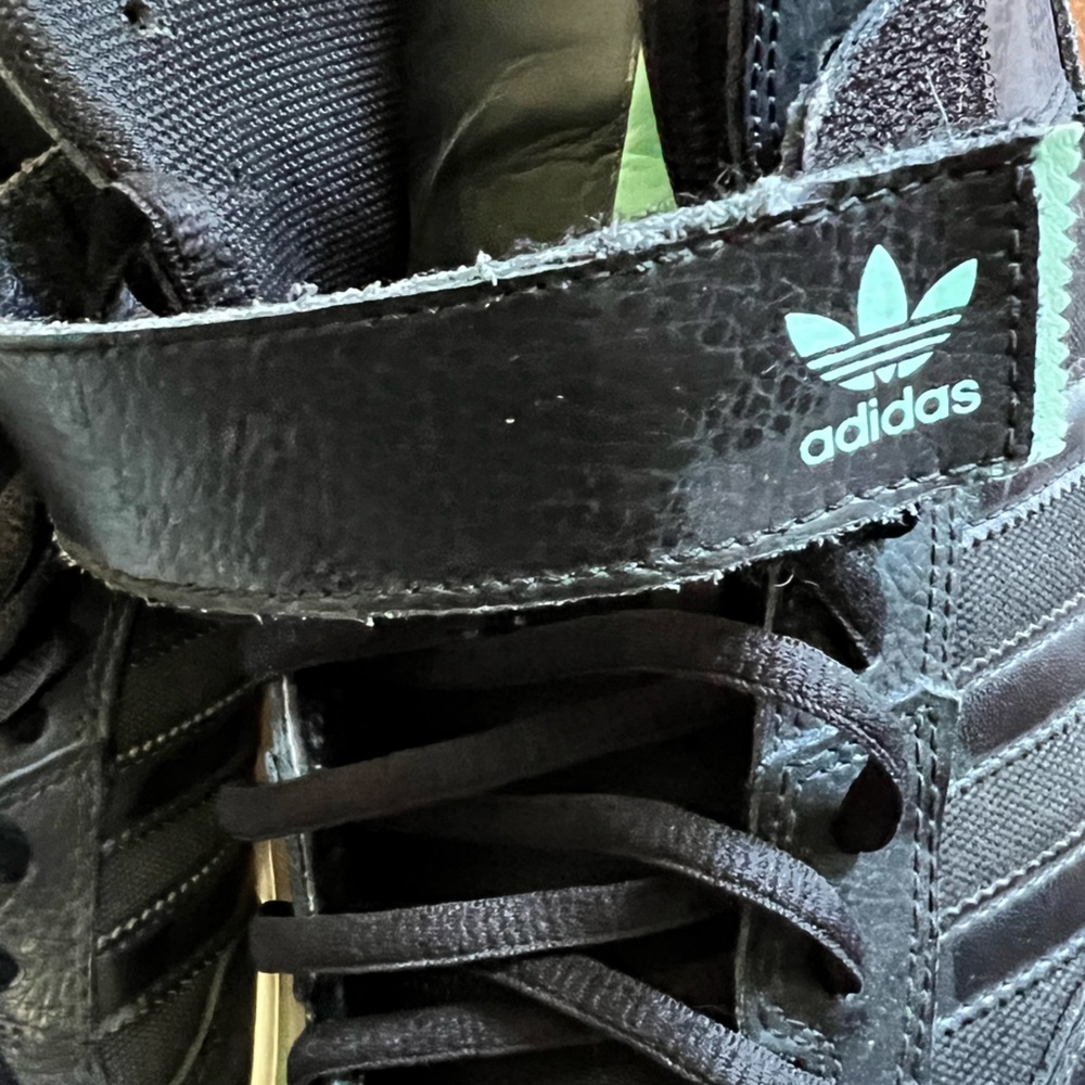 Adidas Hightop with Lace with Velcro Close - Picture 7 of 11
